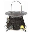 No/No Original Bird Feeder with Extended Roof, Bronze