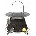 No/No Original Bird Feeder with Extended Roof, Bronze