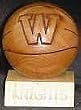 Wartburg Knights Cherry Wood Laser Engraved Wooden Basketball NCAA College Athletics
