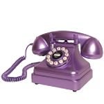 Kettle Classic Desk Phone in Purple by Crosley Radio