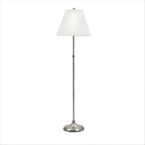 Floor Lamp in Brushed Steel