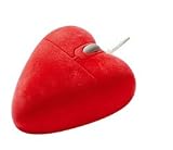 Pat-Says-Now Velvet Heart 3-Button Optical Wheel Mouse