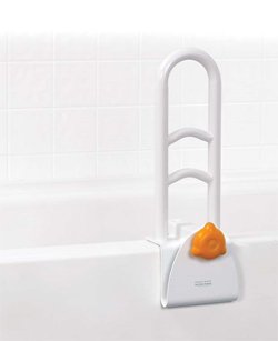 White Bathtub Safety Rail