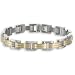 Men's Titanium and 14k Bracelet