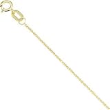 14K Yellow Gold Sparkle Singapore Chain - 24 inches
