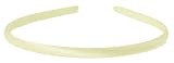 L. Erickson USA 1/4 Ultracomfort Headband - Silk Charmeuse Cream