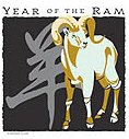 Asian Zodiac T-Shirt, Coffee & Tea Mug, Gift Card & Key Chain Year of the Ram: Born 1919 1931 1943 1955 1967 1979 1991 2003 2015
