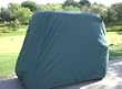 Deluxe 2 Passenger Golf Cart Cover, Green, *Will Not Fit Carts with Extended Roof's
