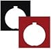 Eaton 10250TSP77 30mm Legend Plate, Blank, Black/Red Field, Pack of 10