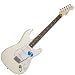 Standard Stratocaster Solid Body Electric Guitar Arctic White, Rosewood Neck