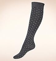 1 Pair of Heatgen Spotted Knee High Socks