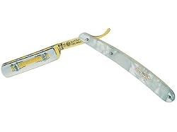 Dovo Mother of Pearl Imitation Straight Razor Folding Knife
