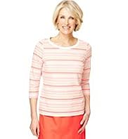 Classic Collection Pure Cotton Multi-Striped Top