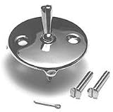 Overflow Plate with Trip Lever