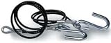 Tie Down 59537(Pair) Black Vinyl Jacketed Trailer Hitch Cables, Class 2, 3500 lbs