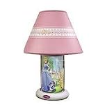 Disney Pink Revolving Princess Bedside Lamp