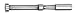 BOSCH 2608639022 SWIVEL PUNCH F/SQUARE CO - 3/16
