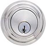 Emtek Brass Deadbolt, Low Profile Style (Single Cylinder Deadbolt-Schlage Keyway-8455)