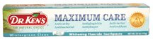 Dr Kens Toothpaste Maximum 6 oz