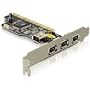 Delock FireWire PCI Karte 3+1 Port