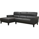 Cheap Baxton Studio Jocelyn Black Leather Couches 1261-M9812-Set For Sale – Discount Baxton Studio Couches