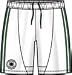 adidas DFB Away Short weiß/grün
