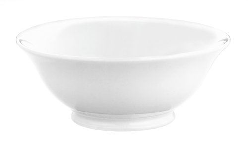 Pillivuyt Classic 2-Quart Porcelain Footed Bowl