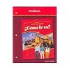 Como te va? :  Workbook  (Glencoe Middle School) (Spanish Edition)