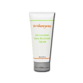 Dr Wheatgrass Antioxidant Skin Recovery Cream 85ml(2.87fl.oz.) - Unique and Powerful Natural Healing Cream That Works Great for Fissure, Eczema, Acne, Aging, and More
