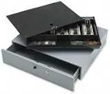 SPR15504 - Cash Drawer,w/ Removable Tray,17-3/4x15-3/4x3-3*4,Gray