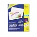 AVERY-DENNISON / AVE8316 / Ink Jet Greeting Cards, 5-1/2 x 8-1/2, White, 30 Cards/Envelopes per box / Sold as 1 BX