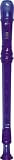 Grover TD180BL Tudor Candyapple 2 Piece Recorder, Blue