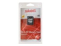TakeMS Class 4 Secure Digital (SD) MicroSDHC 4GB Speicherkarte mit Adapter retail Preisvergleich