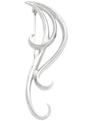 14K White Gold Brooch9. 0 0X 4 6. 0 0 mm