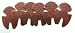 6 in 1 Master Tip Tool Shaper Inserts - Pack of 10 6 in 1 Master Tip Tool Shaper Inserts - Pack of 10