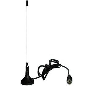 August DTA180 Freeview TV Aerial - Portable Indoor/Outdoor Digital Antenna for USB TV Tuner / DVB-T Television / DAB Radio - With Magnetic Base