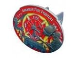 GHSHC805 Half-Time Fire Fighter Trailer Hitch Receiver Tube Cover/Insert for 2 inch and/or 1 1-4 inch Hitch Receivers