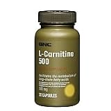 GNC L-Carnitine 500 500mg 60 Capsules