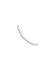14k 7.5-8mm White Akoya Saltwater Cultured Pearl Necklace