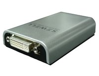 Electronics: USB to DVI External Video Card High Resolution 1600 x 1200