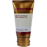 Murad Oil Free Sunblock For Face SPF 15 Sheer Tint 1.7oz - B00025LDUO