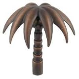 Michael Healy Palm Tree Oiled Bronze Doorbell Ringer - MHR58/MHR58