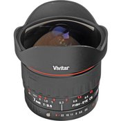 VIVITAR LENS 7MM FISHEYE PENTAX - . - 7MMP