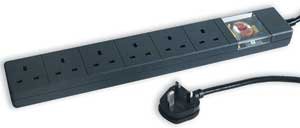 Childrens Toyshop  Third Party New : TACIMA MAINS CONDITIONER 6 WAY WITH RF FILTER