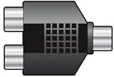 Splitter Rca Socket To 2 X Rca Sockets