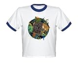 Ben 10 Shirts - Ben 10 with Alien Force in Circle Infant/Toddler Ringer T-Shirt