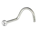 Swarovski Crystal Screw Nose Ring