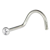 Swarovski CRYSTAL Screw Nose Ring