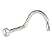 Jewelry : Swarovski CRYSTAL Screw Nose Ring