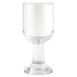 Click Clack Strahl Da Vinci 10 oz Large Clear Plastic Wine Goblet 562552